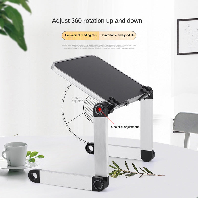 Multi functional reading stand for viewing bookshelves and reading stands